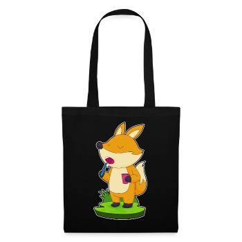 Fuchs toothbrush - Tote Bag - black - Front
