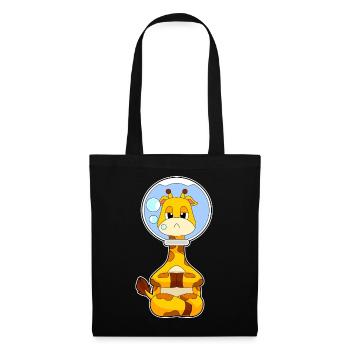 Giraffe Aquarium - Tote Bag - black - Front