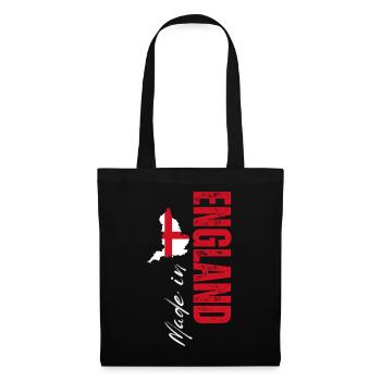 Made in England, born in England - Tote Bag - black - Front