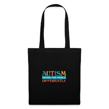 Autism Seeing The World Differently - Tote Bag - black - Front