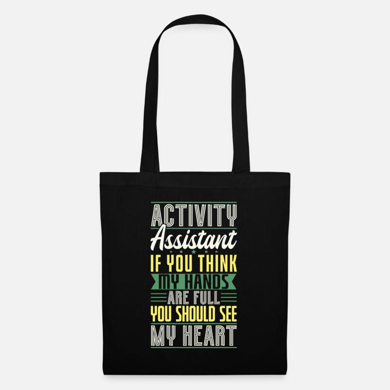 Activity Assistant Appreciation - Stoffbeutel - Schwarz