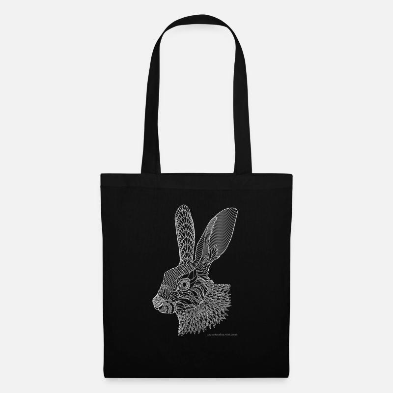 Hare - Tote Bag - black