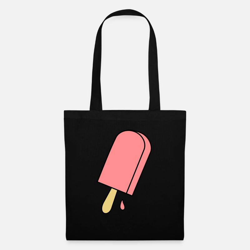 Eis - Stoffbeutel - Schwarz