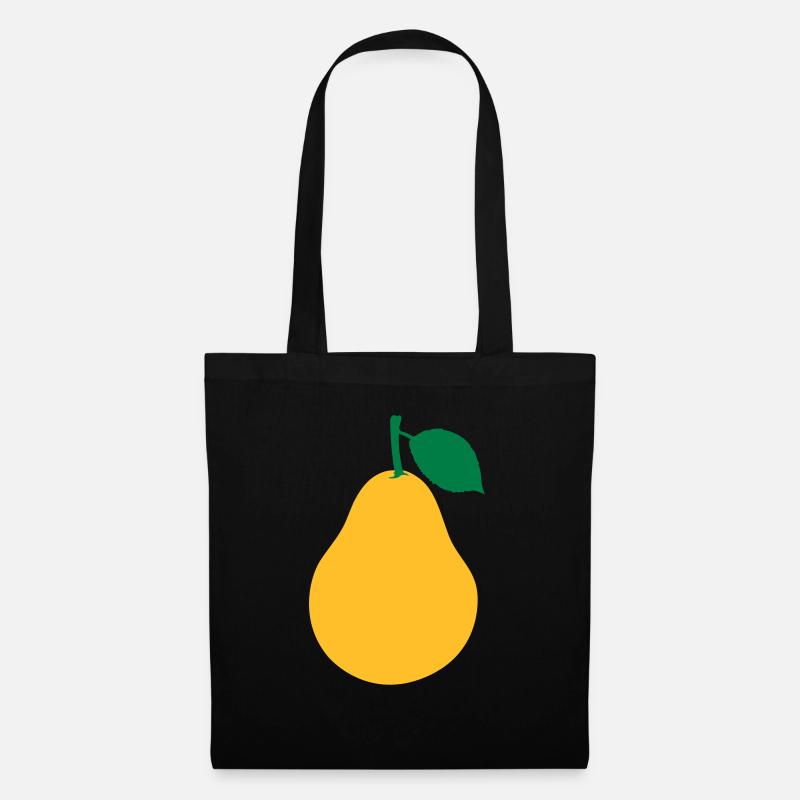 Pear - Stoffbeutel - Schwarz