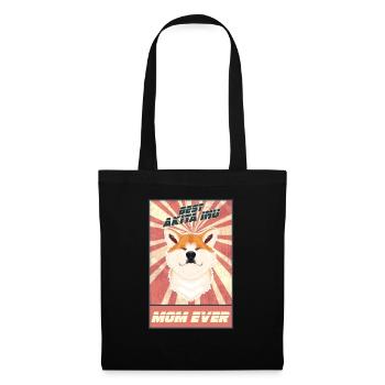 Meilleur Akita Inu Maman Jamais I Akita Inu Lover - Sac en tissu - noir - Devant
