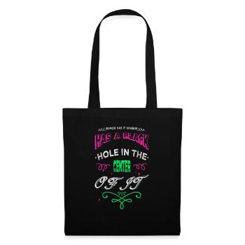 cool funny earth birthday birthday present - Tote Bag - black - Front