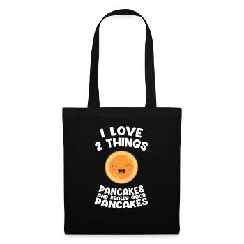 Funny Pancakes Brunch Breakfast Pancake Maker - Tote Bag - black - Front