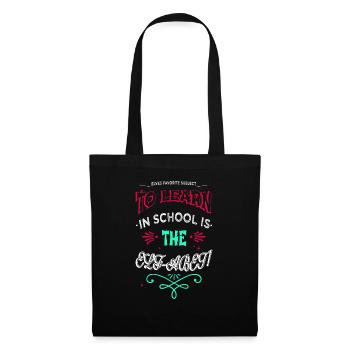 Bubaprints Humor Statement Under The Tree Gift - Tote Bag - black - Front