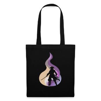 Pirate Bateau pirate Piraterie - Sac en tissu - noir - Devant