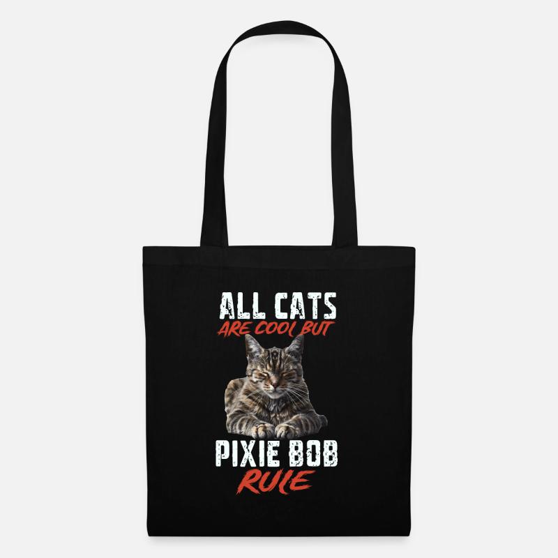 Pixie bob - Stoffbeutel - Schwarz