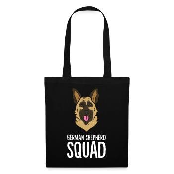 German Shepherd - German Shepherd Squad - Tote Bag - black - Front