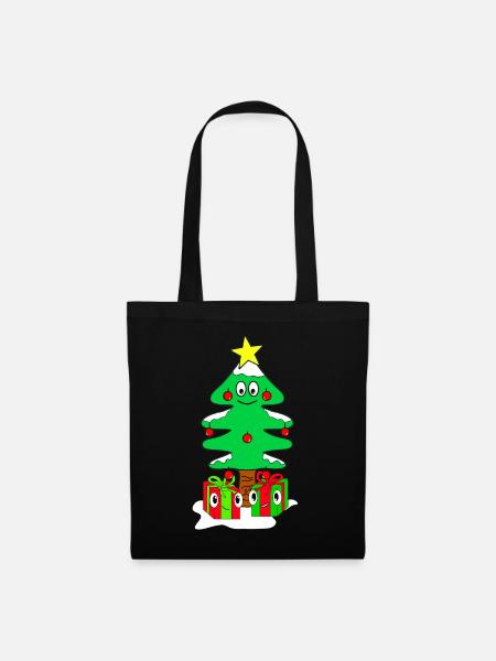 Christmas - Xmas - Tote Bag - black