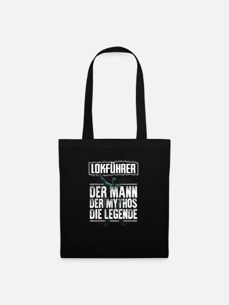 LOKFÜHRER - Mythos - Stoffbeutel - Schwarz