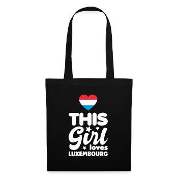 Luxembourg Flag Luxembourg flag Home - Tote Bag - black - Front