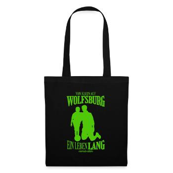 Cadeau pour les fans de football de Hambourg - Sac en tissu - noir - Devant