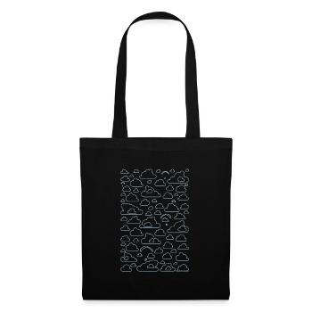 Cloud Surfer Parapente lumière - Sac en tissu - noir - Devant