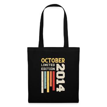 October 2014 - October 2014 Birthday Gift - Tote Bag - black - Front