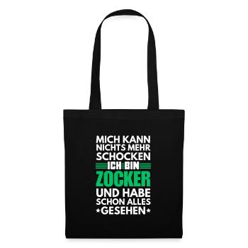 Non-shockable gambler - Tote Bag - black - Front