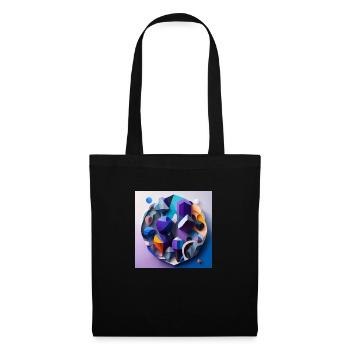 Crazy Shapes 2.0 - Sac en tissu - noir - Devant