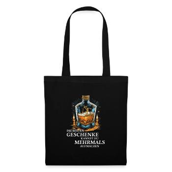 The best gifts can be opened several times - Tote Bag - black - Front
