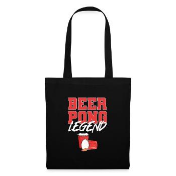 Beerpong Beer Pong Beer Pong Legend - Tote Bag - black - Front