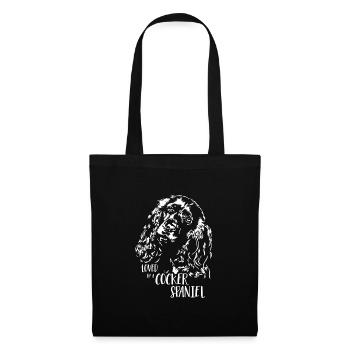 COCKER SPANIEL Dog Saying Dogs Saying Dogs - Tote Bag - black - Front
