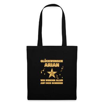Arian as a colleague - Tote Bag - black - Front