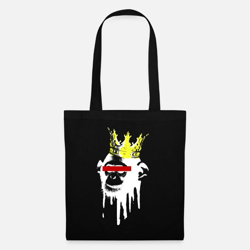 Monkey King - Tote Bag - black