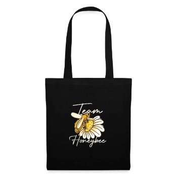Abeilles Apiculteurs Abeilles Abeilles Amateurs de miel Amateurs de miel Amateurs de miel - Sac en tissu - noir - Devant