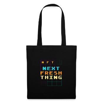 NFT Next Fresh Thing Crypto Coin Bitcoin Lovers - Sac en tissu - noir - Devant