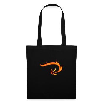 fire 6 - Sac en tissu - noir - Devant