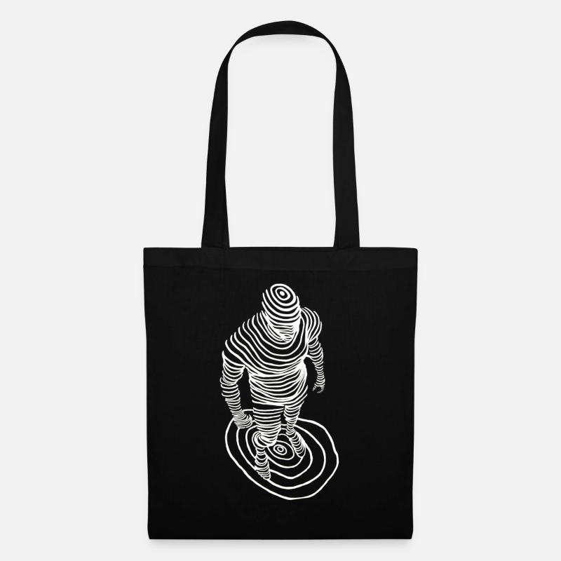Prise de conscience - Sac en tissu - noir
