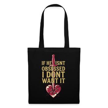Romantasy Fantasy Romance Booktok Spicy Reader - Tote Bag - black - Front