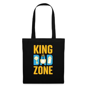 Be the Kingof the DAD Zone ! - Stoffbeutel - Schwarz - Vorne