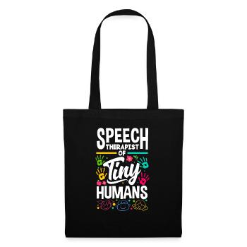 Speech Language Pathologist Pediatric Speech - Stoffbeutel - Schwarz - Vorne