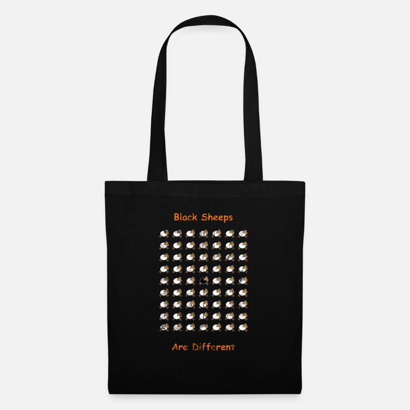 black sheeps are Different - Stoffbeutel - Schwarz