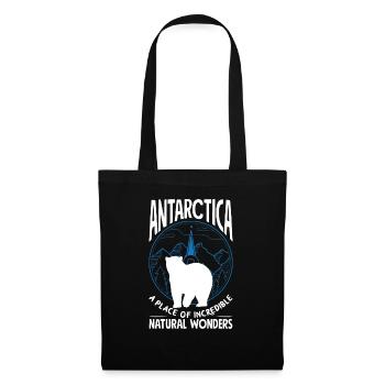 Un lieu de merveilles naturelles incroyables Expédition - Sac en tissu - noir - Devant