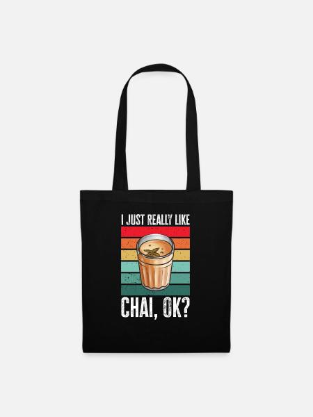 Chai Tee Masala Chai - Stoffbeutel - Schwarz