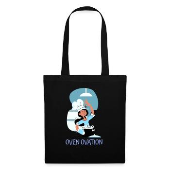 Chef Cook Kitchen Culinary Retro Bake Restaurant - Tote Bag - black - Front