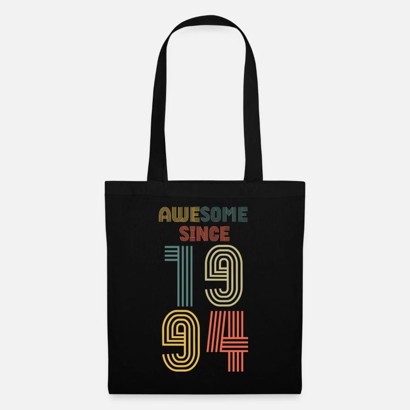 30. Geburtstag 1994 - Stoffbeutel - Schwarz
