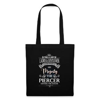Douleur du perceur - Sac en tissu - noir - Devant