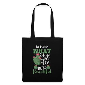 Cactus épineux d’été - Sac en tissu - noir - Devant