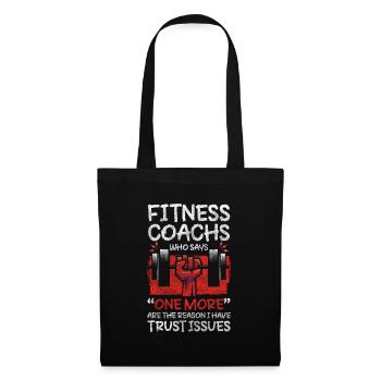 Entraîneur Endurance Pompage Sports - Sac en tissu - noir - Devant
