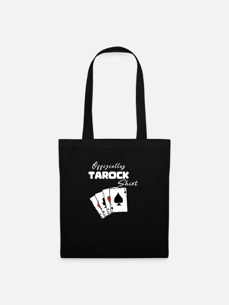 Chemise officielle de tarot - Sac en tissu - noir