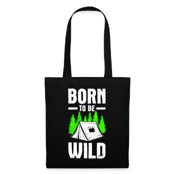 Born to be Wld - Tote Bag - black - Front