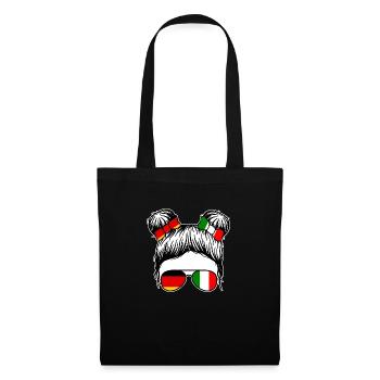 Italia Italian Germany Italy - Tote Bag - black - Front