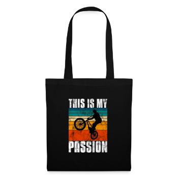 BMX is my passion Bike Bike - Tote Bag - black - Front