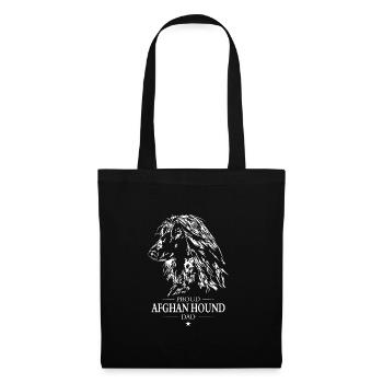 Afghan Hound Proud Dad Dogs Greyhound Wilsigns - Tote Bag - black - Front