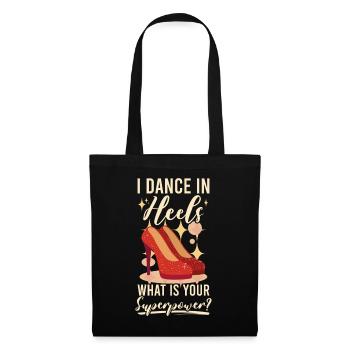 Formation en danse Ballroom Danse de couple - Sac en tissu - noir - Devant