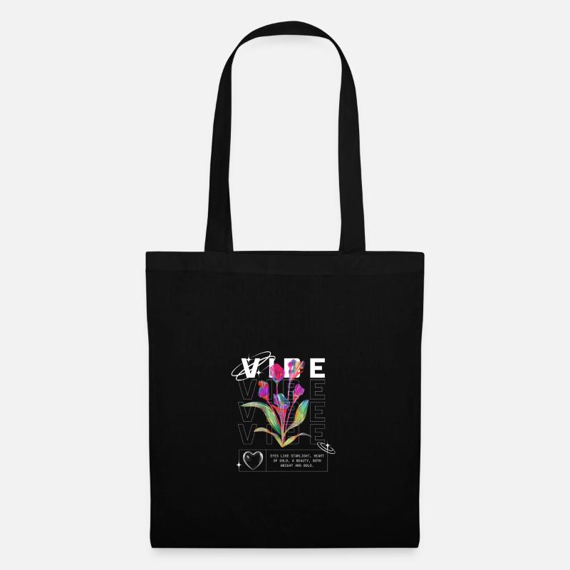 She Has A Vibe - Tote Bag - black